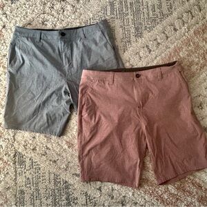 Vuori Performance Chino Shorts - Lot of 2 Size 32